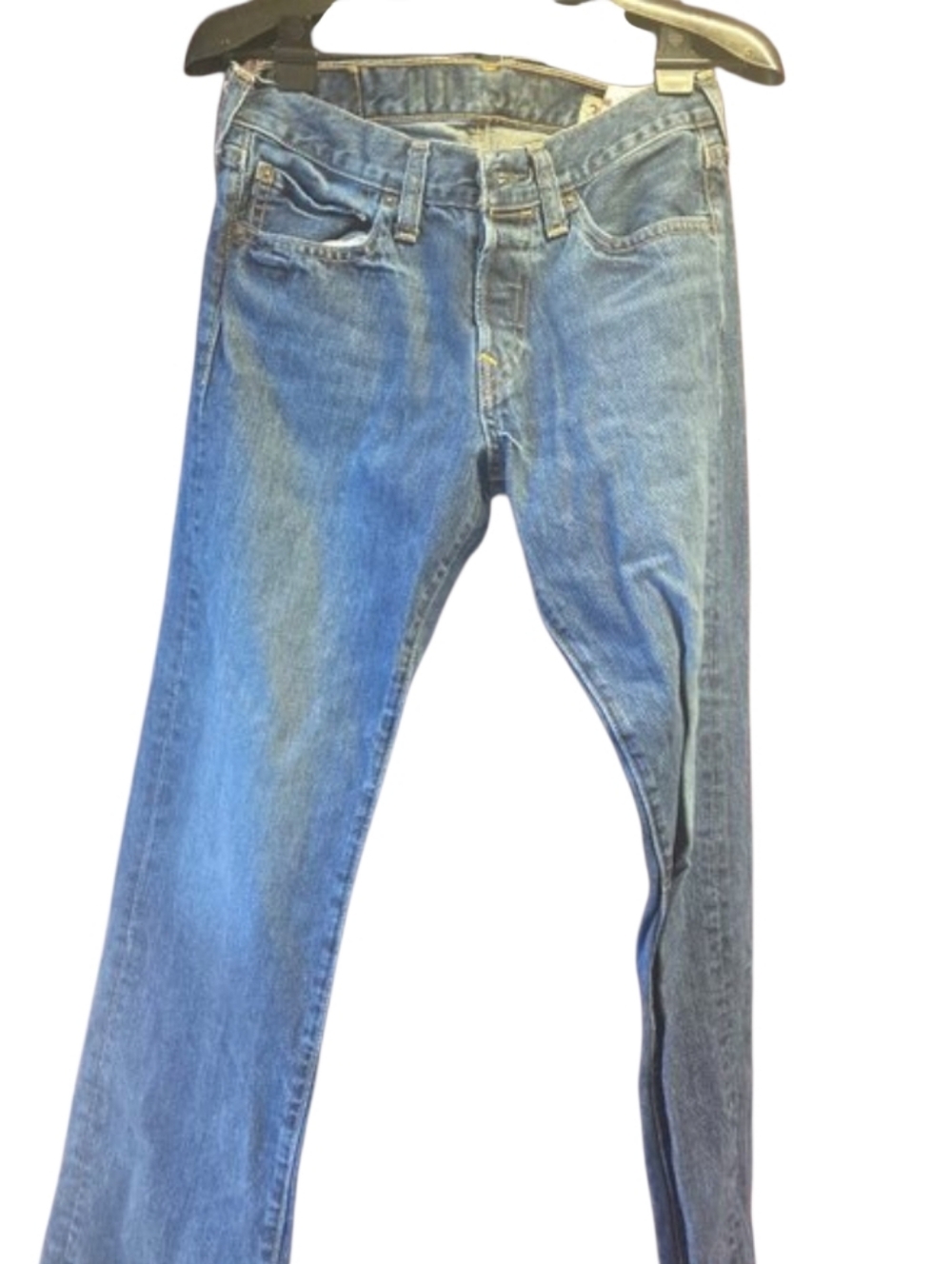 Hollister Men’s Straight Leg Jeans 30x32 Blue Cotton Denim